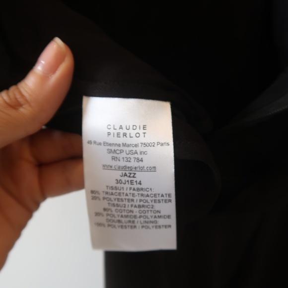 Claudie Pierlot Black “Jazz” Romper - Picture 5 of 5